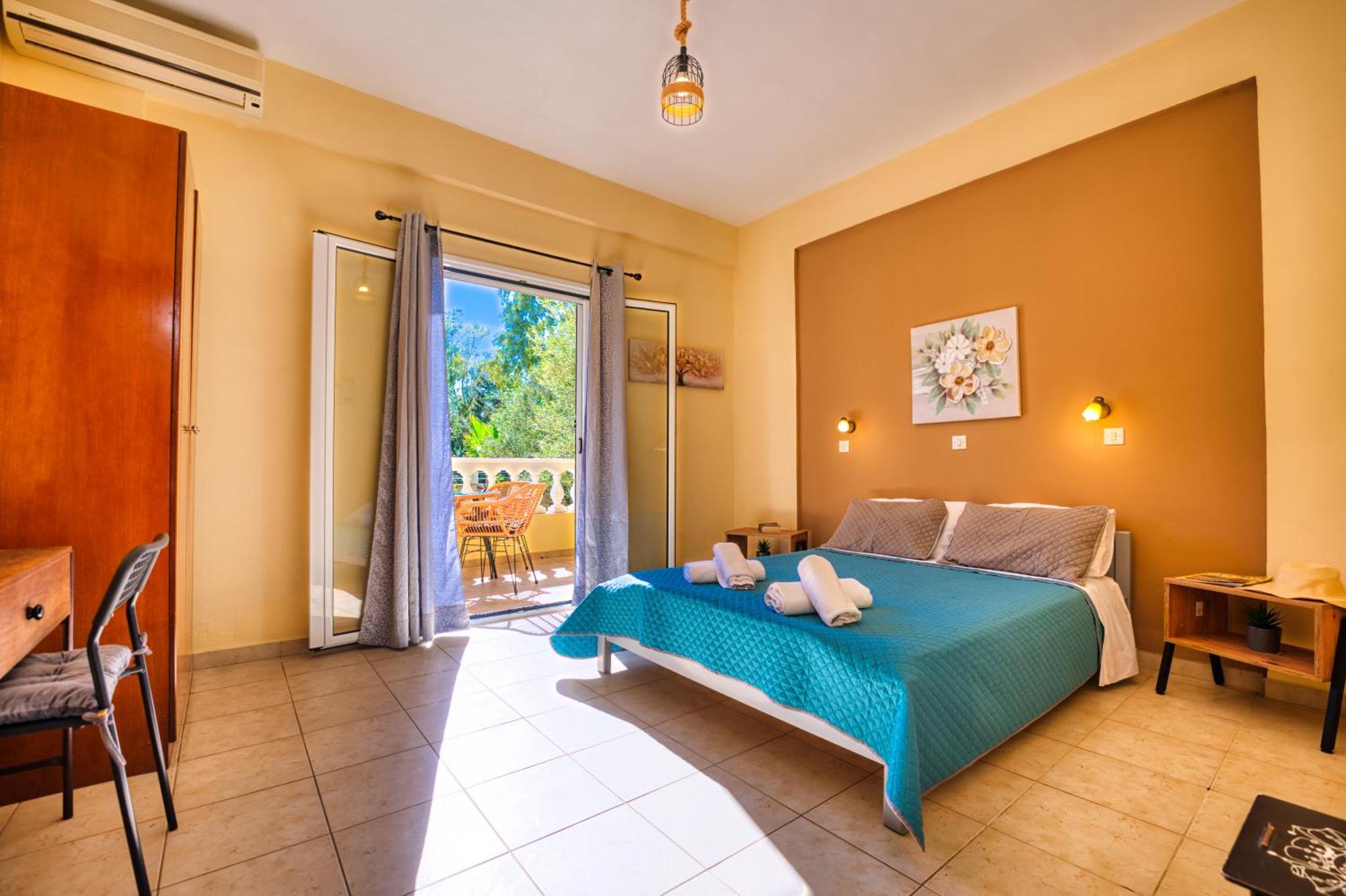Stefanias Prasoudi Beach Ágios Matthaíos Exterior foto